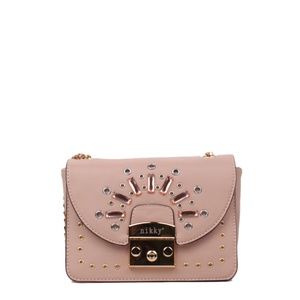 NIKKY BY NICOLEE MERIT STUDDED CROSSBODY
